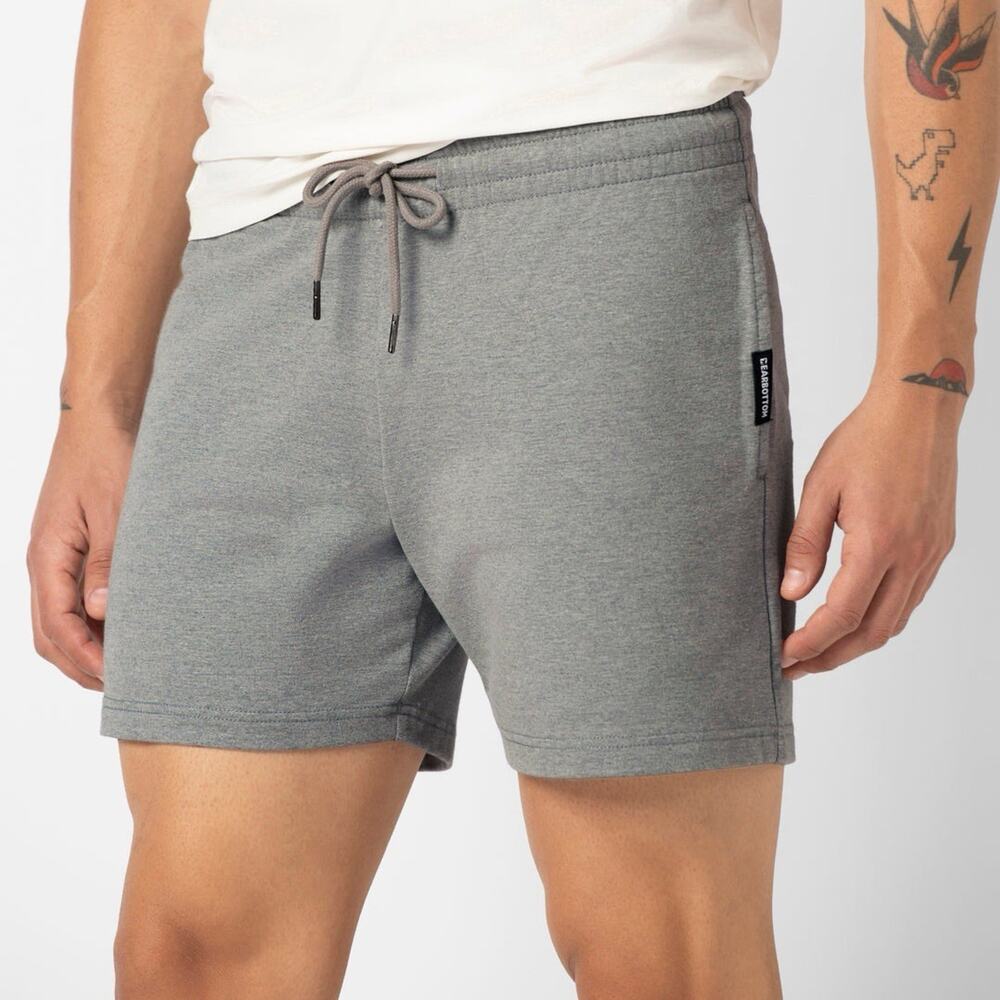 Bearbottom lounge shorts sweatshorts 5.5" Medium gray